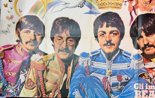 Poster beatles rivista tutto - rivista,