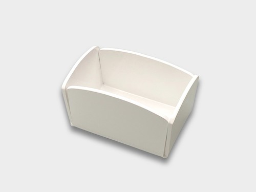 Porta zucchero bianco