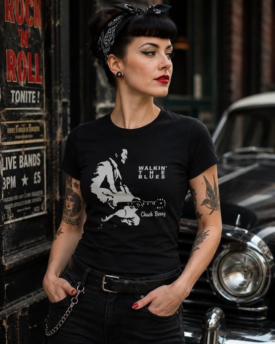 Shirt chuck berry walkin - t-shirt,