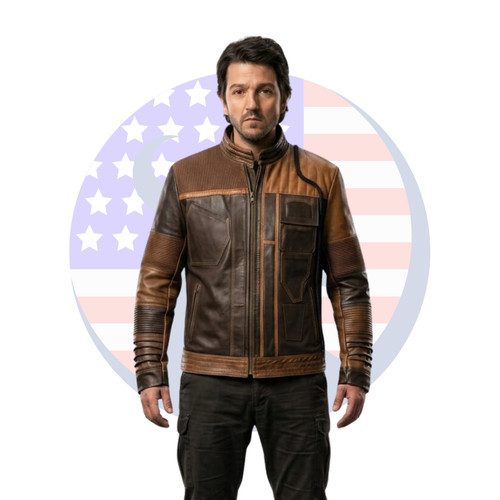 Giacca uomo marrone fatta - , a