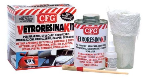 Vetroresina kit lana vetro - lana,
