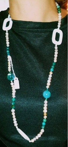 Collana quarzo muschiato - *collana, in