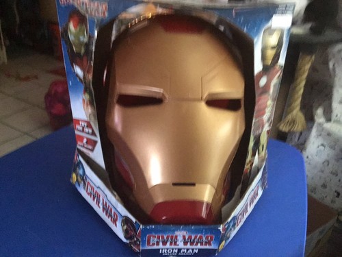 Iron man deluxe helmet marvel - iron,