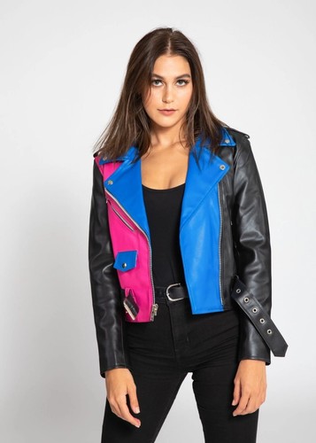 Giacca pelle donna - di, calda