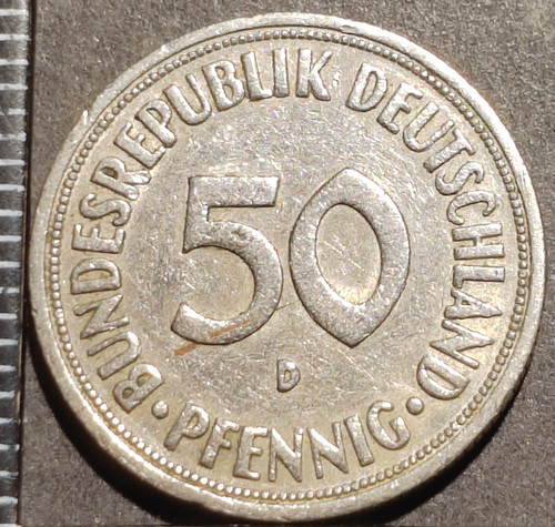 Pfennig 1950 allemagne - pfennig, d