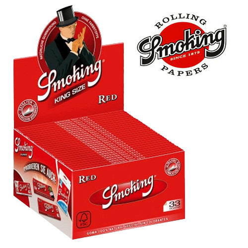 Cartine smoking lungo rosso - smoking,