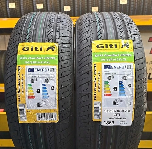 Gomme nuove giti 195 - nuove, r16