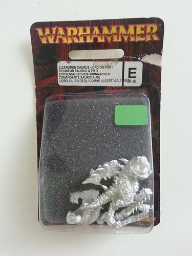 Warhammer lizardmen saurus - lizardmen,