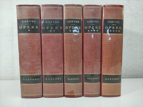 Goethe opere vol - goethe, 1/5