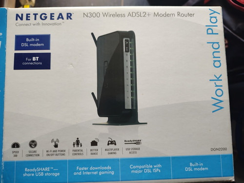 Netgear dgn2200v4 n300 - netgear,