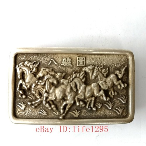 Statua otto cavalli - , intaglio