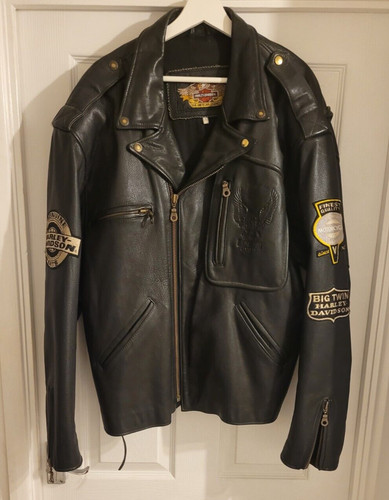 Giacca pelle harley - giacca,