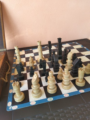 Scacchi artigianali legno - scacchi,