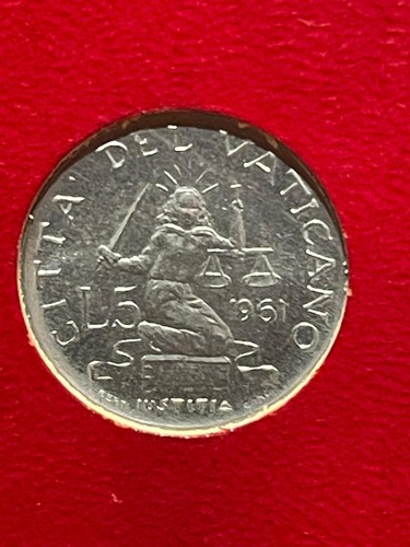 Moneta vaticano lire - moneta, 5