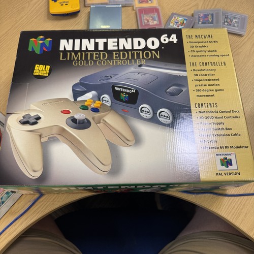 Nintendo console n64 - nintendo, boxata