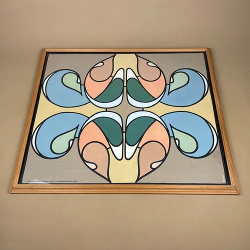 Quadro incorniciato geometrico