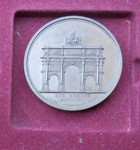 Medaglia napoleone 1806 arco - napoleone,