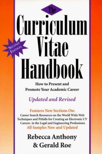 Curriculum vitae handbook - vitae,