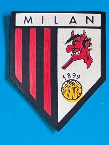 Milan scudetto figurina - milan,