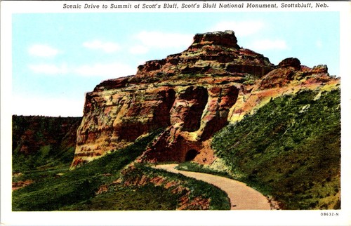 Cartolina scott bluff summit - bluff,