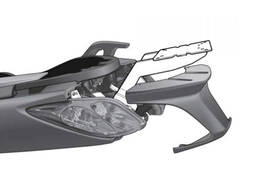 Shad top box rack kit - shad,