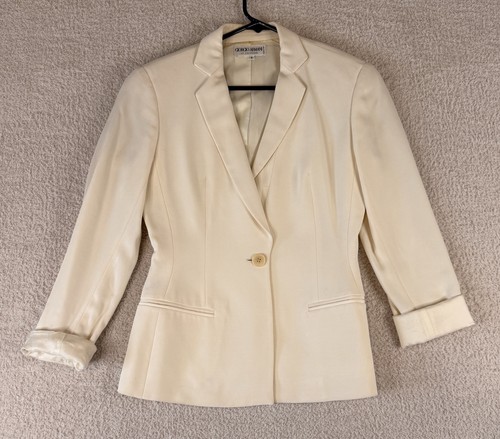Blazer giorgio armani - blazer, crema
