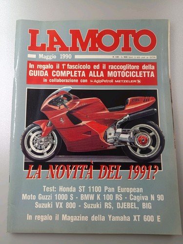 Moto 1990 rivista magazine - la,