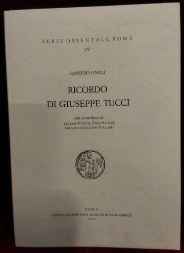 Ricordo giuseppe tucci di - di,