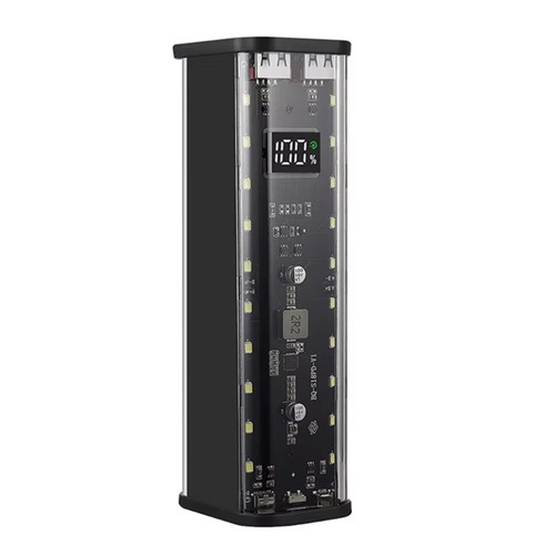 Scatola porta batterie diy - 2x(scatola,