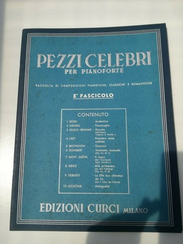 Curci classica pezzi celebri - pezzi,