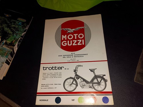 Depliant originale moto guzzi - originale,