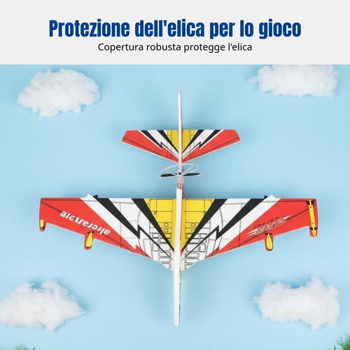 Aereo schiuma lanciabile led - aereo,