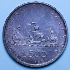 Repubblica italiana 500 - repubblica, lire