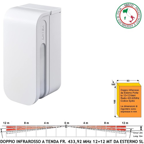 Sensore infrarosso doppia - sensore,