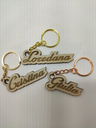Portachiavi legno con