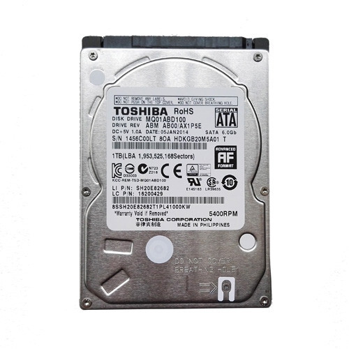 Toshiba mq01abd100 5400 - toshiba,