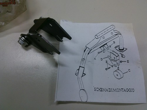 Supporto battuta cavalletto - supporto,