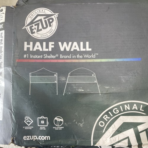 Canopy half wall steel - ez,