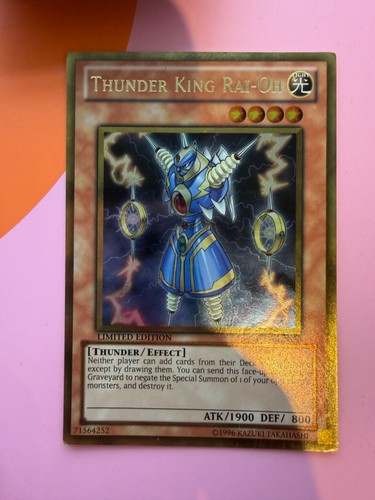 Gld3 en020 thunder - king, rai-oh