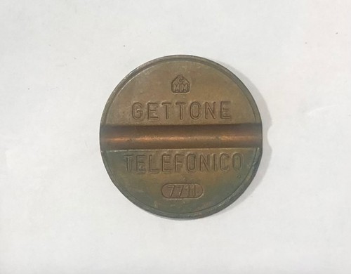 Gettone telefonico raro 7711 - raro,