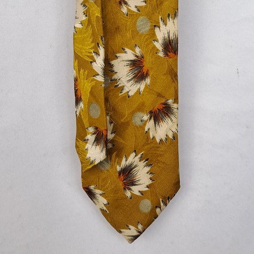 Cravatta fendi seta giallo - cravatta, in