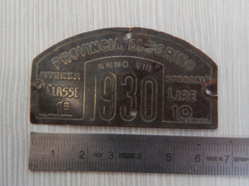 Original stamp badge - , 1930