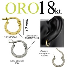 Orecchini uomo donna - uomo, oro