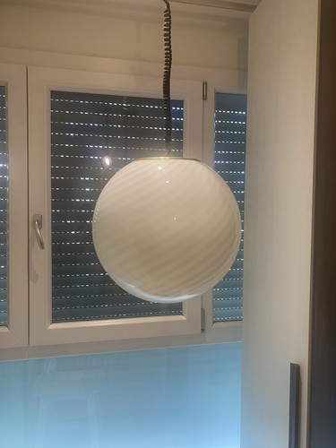 Lampadario palla spirale - palla,