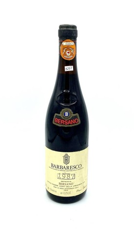 Vintage bottle bersano - bottle,