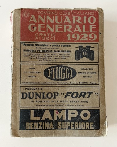 Libro 1929 annuario generale - libro,