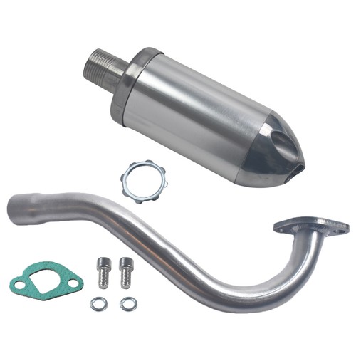 Kit marmitta scarico alluminio