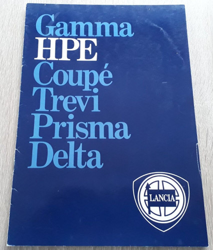 Brochure lancia beta hpe 2000 - brochure,
