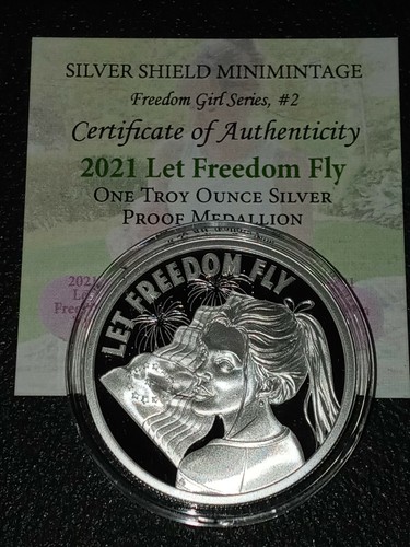 Oncia silver let freedom - 1,