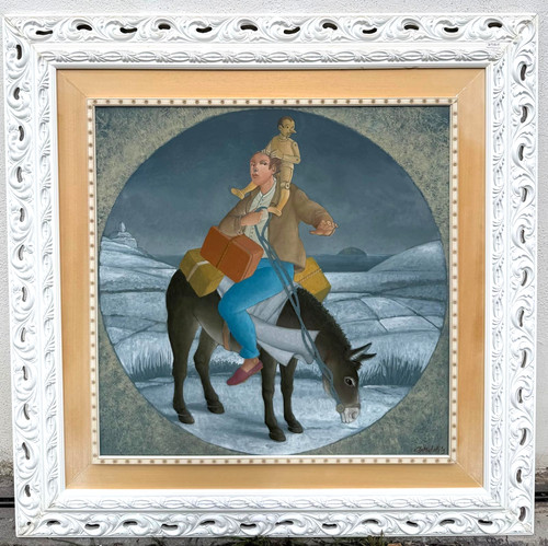 Gioxe micheli dipinto olio - de,